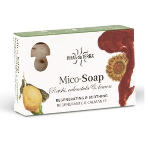 JABÓN MICO-SOAP REISHI CALÉNDULA LIMÓN REGENERANTE CALMANTE 150 g.