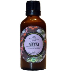 Aceite de Neem Salvaje Puro Bio 55 ml.